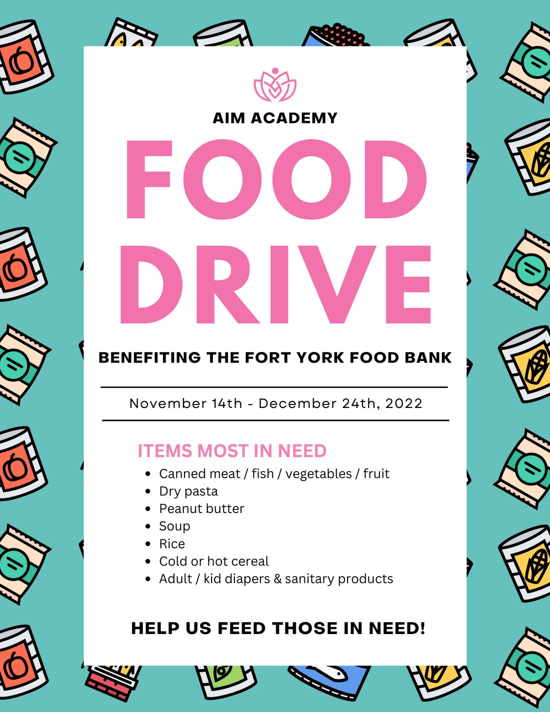 AIM Academy Needs Your Help!