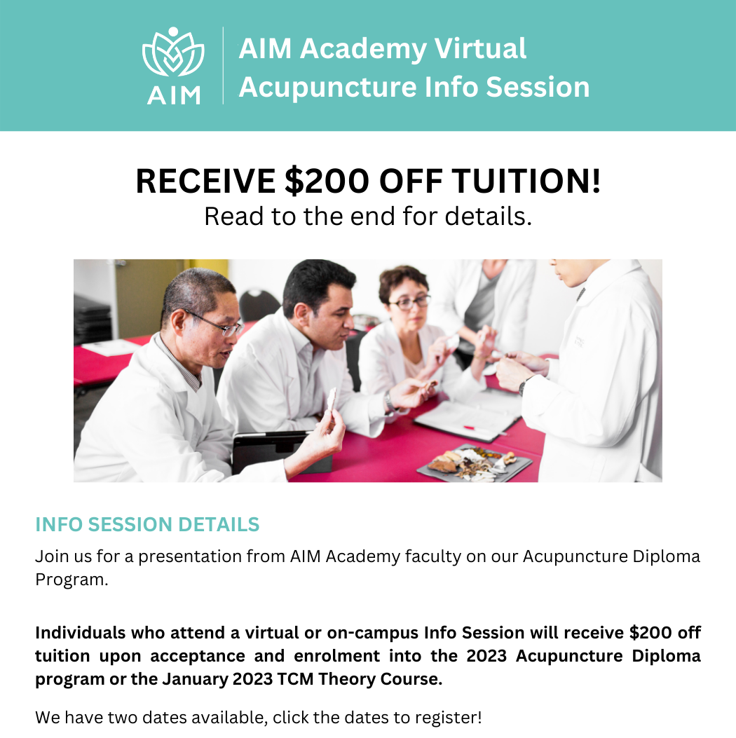 Acupuncture Program Info Session - November 2022