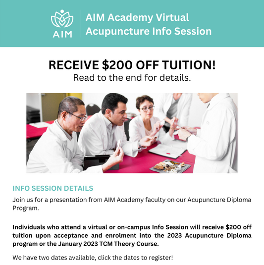 Acupuncture Program Info Session - November 2022